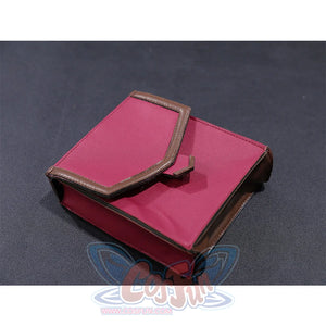Pink waist bag opened view for Jester Lavorre cosplay costume