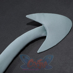 Blue tail accessory for Jester Lavorre cosplay costume