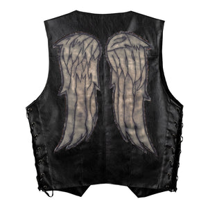 Daryl Dixon cosplay vest with angel wings design