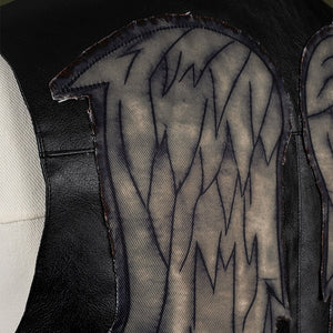 Daryl Dixon cosplay vest lining with wing pattern