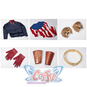 【PARTIALLY READY TO SHIP】The Boys Season 4 Homelander Cosplay Costume N09401S Costumes