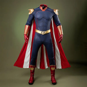 【PARTIALLY READY TO SHIP】The Boys Season 4 Homelander Cosplay Costume N09401S Costumes