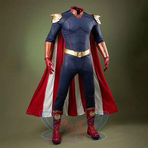 【PARTIALLY READY TO SHIP】The Boys Season 4 Homelander Cosplay Costume N09401S Costumes