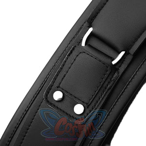 The Fantastic Four: First Steps Invisible Woman Susan Storm Cosplay fittings.black matte PU belt with metal accessories.