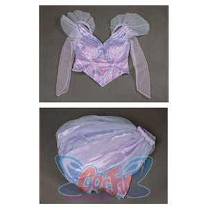 Witch Cosplay Costume full set, includes top and skirt.