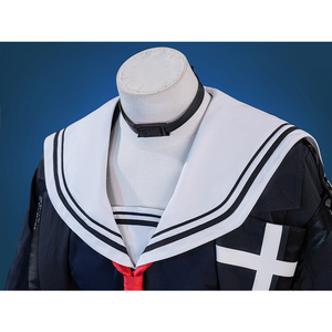 Wuthering Waves Chisaki Cosplay Costume, the black choker echoes the overall style.