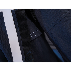 Wuthering Waves Chisaki Cosplay Costume, the jacket has white printed decorations.