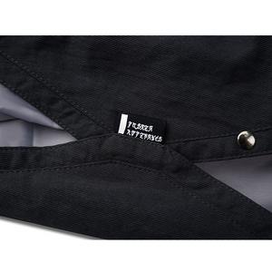 Wuthering Waves Chisaki Cosplay Costume, there is a white text on a black background decoration.