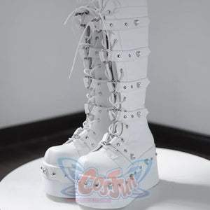 Original Spice Girl Lolita Round Toe Thick Soled Boots