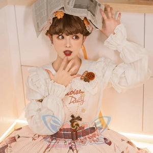 Chocolate Daily Sweet and Lovely Lolita Short Sleeve Shirt