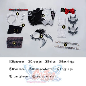 Zenless Zone Zero Ellen Joe Cosplay Costume C08778 Costumes