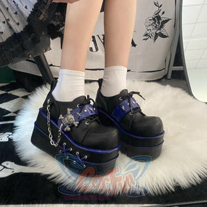 Original Cool Lolita Round Toe Thick Soled Shoes S22645