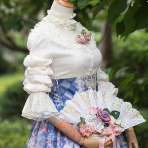 Elizabeth Elegant and Vintage Lolita Long Sleeve Shirt