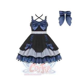 Winter Woolen Bow Sweet and Lovely Lolita Dress - cosfun
