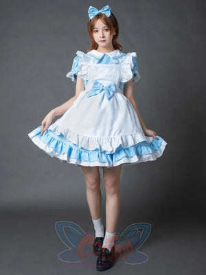 Alice In Wonderland Coffee Maid Lolita Dress Mp006083