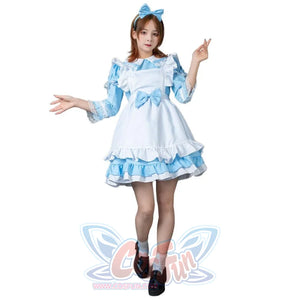 Alice In Wonderland Coffee Maid Lolita Dress Mp006083