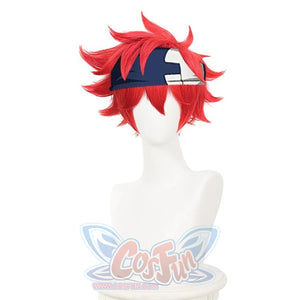 Anime Sk8 The Infinity Reki Cosplay Wig Sk Red Short Cosplay