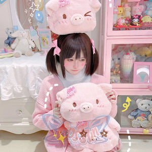 Lovely Lolita Pig Crossbody Bag