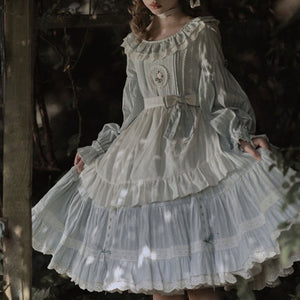 Summer Gentle Lolita Short Sleeve Dress