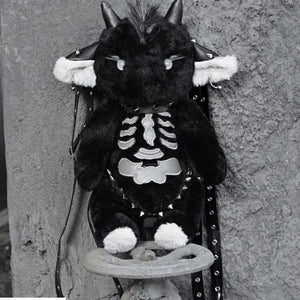 Punk Satan Sheep Doll Crossbody Bag