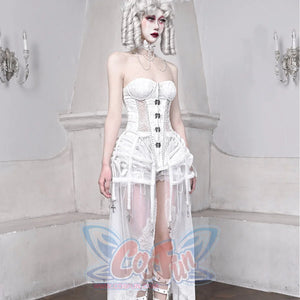 Alice White Gothic Lace-Up Birdcage Corset S22873