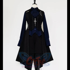 PRE-SALE Medieval Vintage Little Prince Lolita Dovetail Long Vest S / Woman