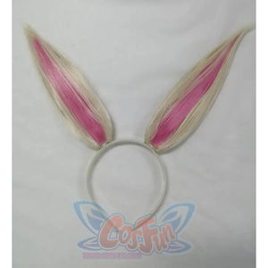 Beastars Haru Cosplay Wigs White Rabbit Bob Hair C00141