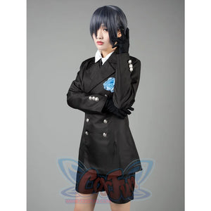Black Butler Ciel Phantomhive Cosplay Costumes Funeral Outfit Mp004170