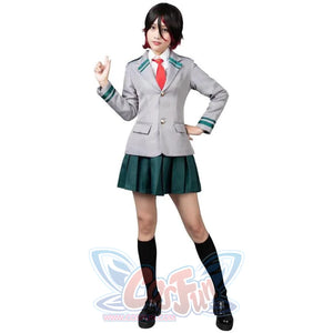 Bnha My Hero Academia Females Winter School Uniforms Costume Mp004144 Xs / Us Warehouse (Us Clients