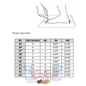 Bunny Kitty Print Casual Shoes Pu Slip-On Classic White Sneakers