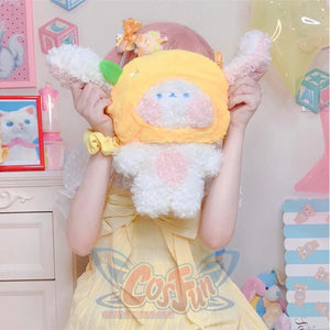 Lovely Lolita Lemon Dog Crossbody Bag Yellow