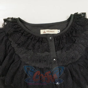 Halloween Gothic Lolita Long Sleeve Shirt S22701