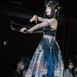 Egypt Style Lolita Backless Neck Dress