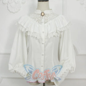 Edward Style Vintage and Classic Long-sleeved Shirt - cosfun