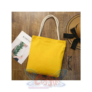 Cartoon Canvas Shopping Tote Bag