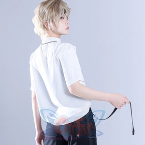 Summer Embroidered Slim Short-sleeved Top