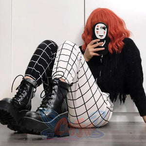 Checkerboard Color Block Stylish Pants Mp005936