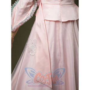 Close up Glinda cosplay costume back view