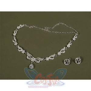 Close up Glinda cosplay costume accessories