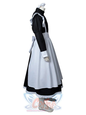 Coffee Big Man Maid Cute Gay Lolita Cross-Dressing Cosplay Costume J40775 Costumes