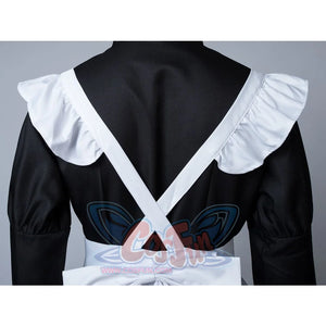 Coffee Big Man Maid Cute Gay Lolita Cross-Dressing Cosplay Costume J40775 Costumes