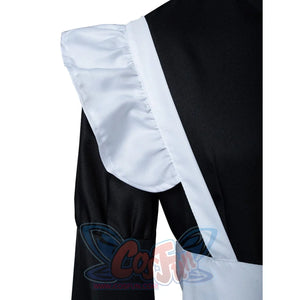 Coffee Big Man Maid Cute Gay Lolita Cross-Dressing Cosplay Costume J40775 Costumes