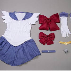【USA ONLY CLEARANCE US WOMEN SIZE】Sailor Saturn Hotaru Tomoe Cosplay Costume