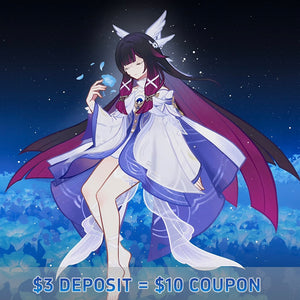 【CONFIRMATION】Deposit Genshin Impact Moon Maiden Columbina Cosplay Costume