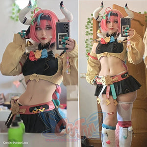 Genshin Impact Varesa Cosplay Costume N09355 AA Costumes