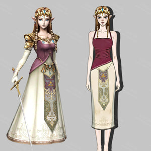 【CONFIRMATION】$3 Deposit = $10 Coupon The Legend of Zelda: Twilight Princess Zelda Cosplay Derivative Swimsuit