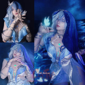 Wuthering Waves The Shorekeeper Cosplay Costume N09285 Costumes