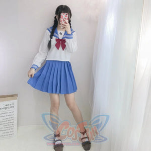 Crush Sailor Youth Girls School Uniform