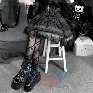 Original Spice Girl Lolita Round Toe Short Boots S22657 - cosfun