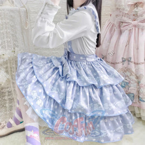 Daily Sweet Dot Lolita Strap Skirt